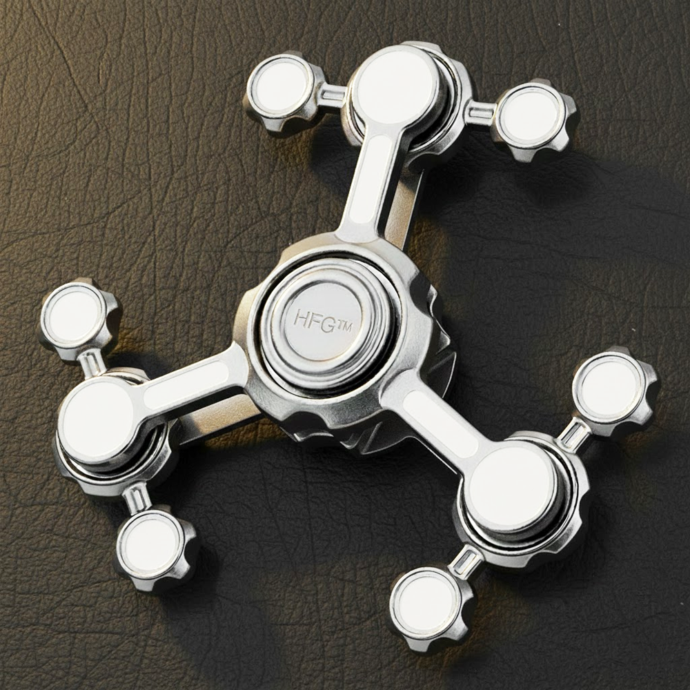 HandyFidgetGround™ Luminous Metal Fidget Spinner