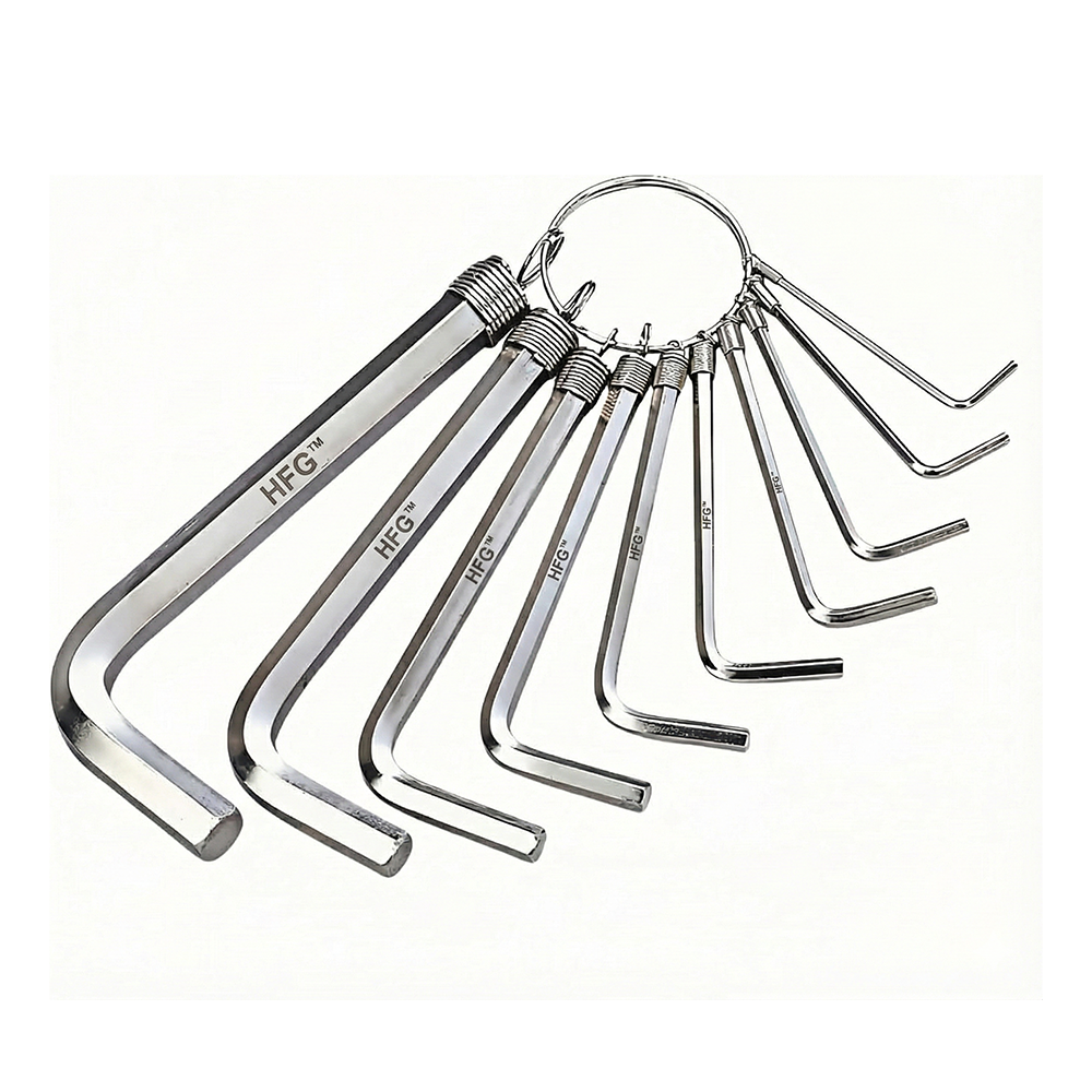 HandyFidgetGround™ Metric Hex Key Tool Set