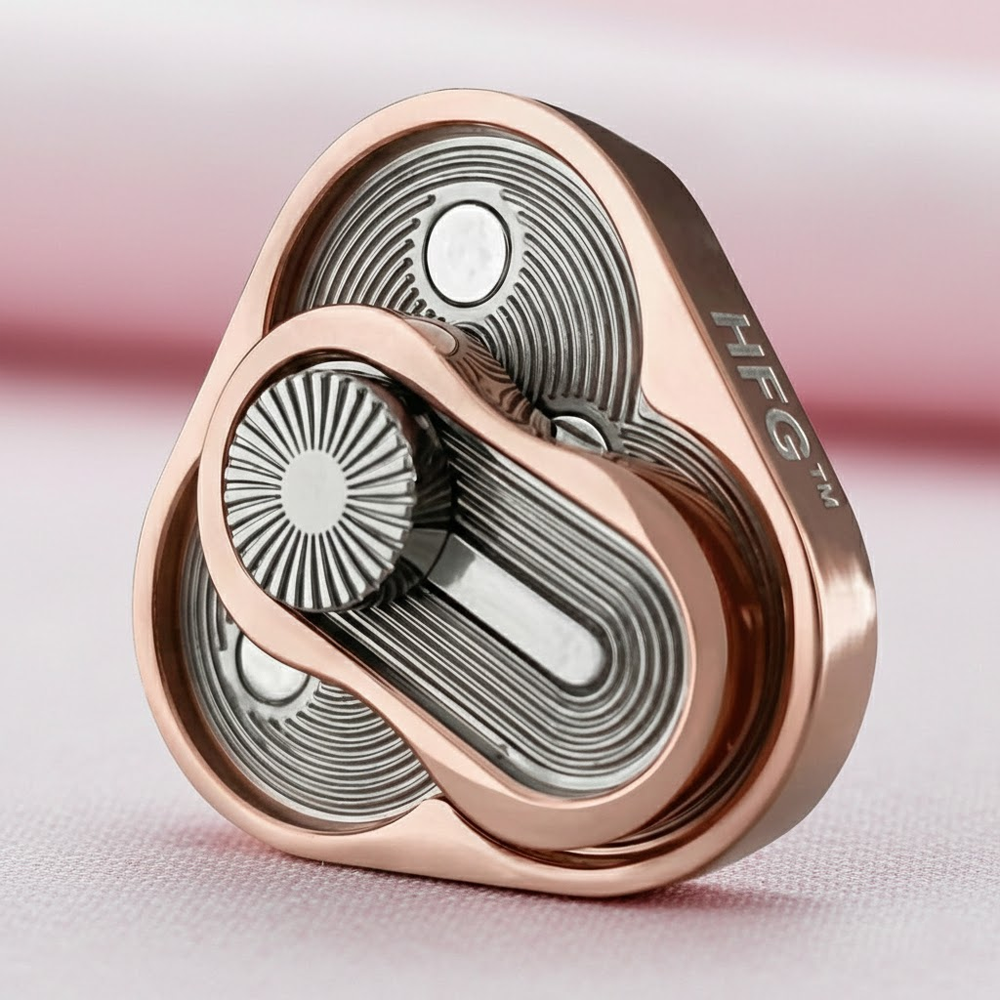 HandyFidgetGround™ Triangle Clover Metal Slider