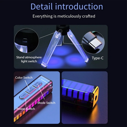HandyFidgetGround™ SonicBeam Music Sync LED Light Strips