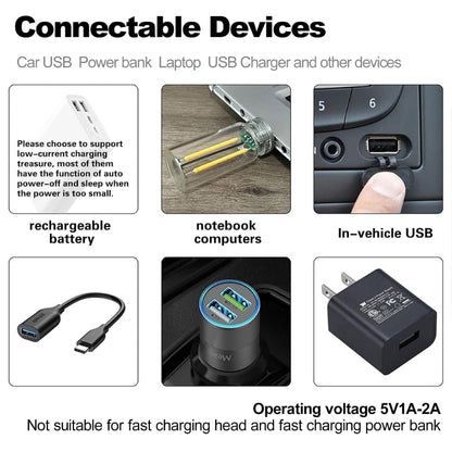 HandyFidgetGround™ TouchLite USB LED Ambient Light