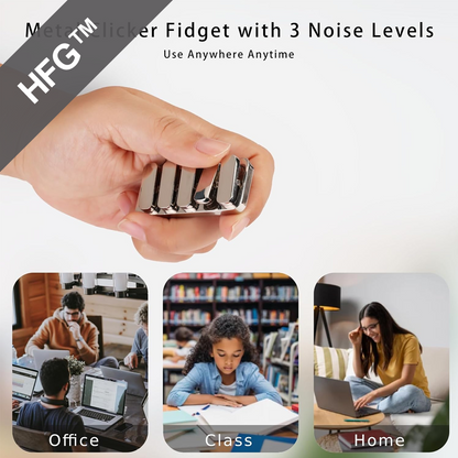 HandyFidgetGround™ Adjustable Magnetic Haptic Click Slider