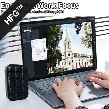 HandyFidgetGround™ Chocolate Block Fidget Slider