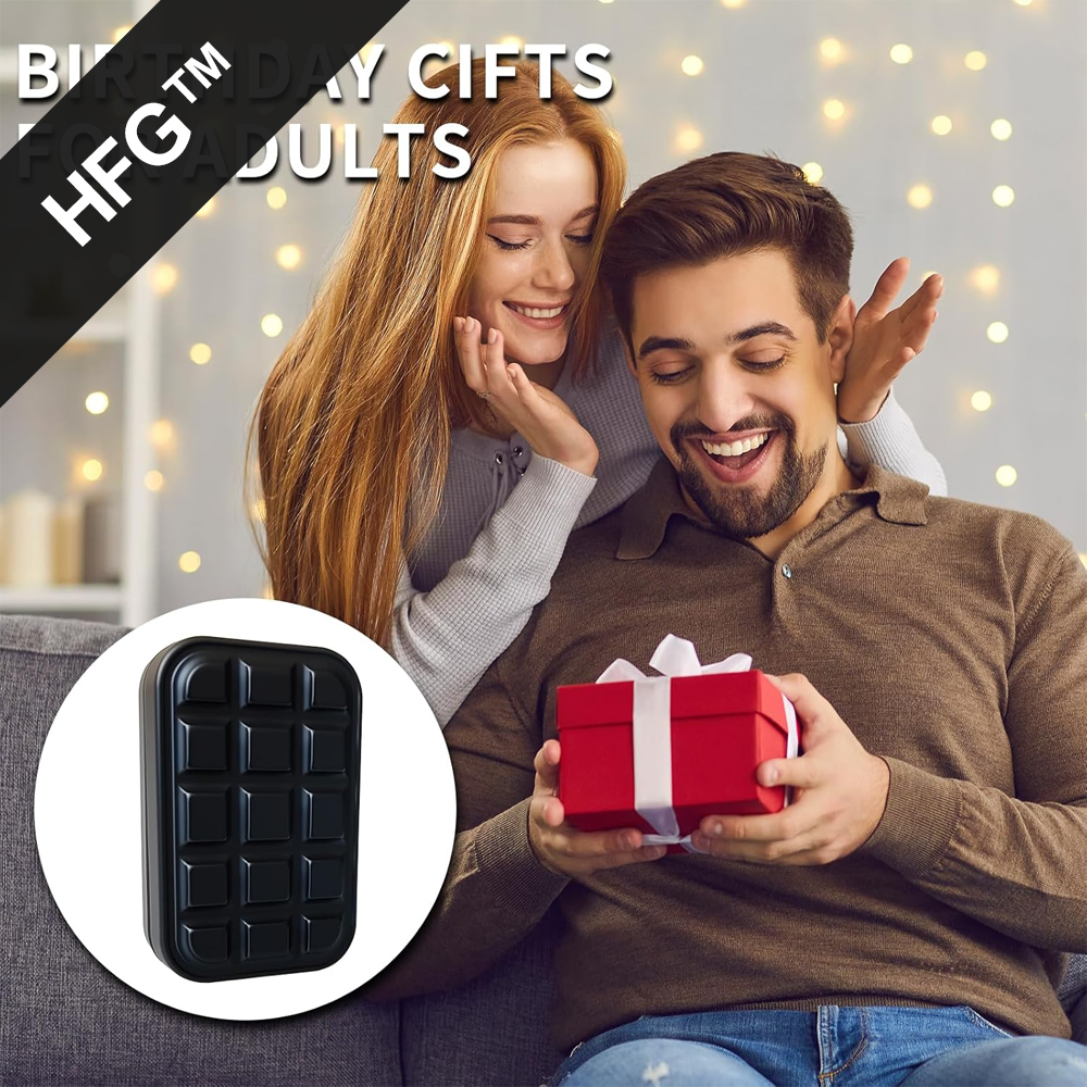 HandyFidgetGround™ Chocolate Block Fidget Slider