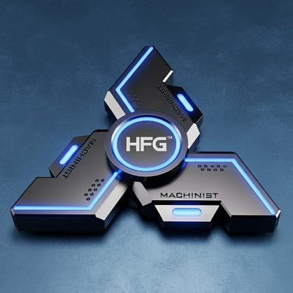 HandyFidgetGround™ Glow-in-Dark Triple Arm Gear Spinner