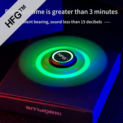 HandyFidgetGround™ Glow-in-Dark Triple Arm Gear Spinner