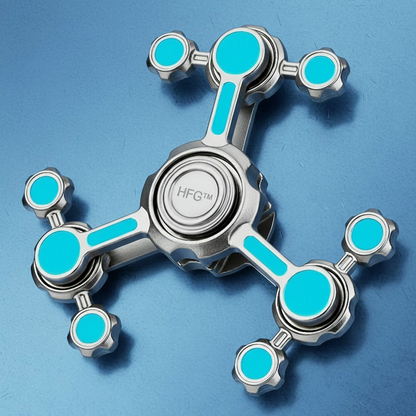 HandyFidgetGround™ Luminous Metal Fidget Spinner