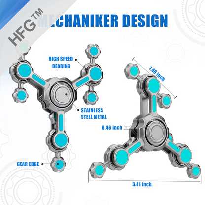 HandyFidgetGround™ Luminous Metal Fidget Spinner
