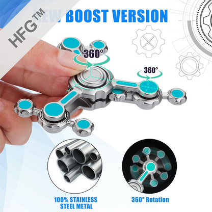 HandyFidgetGround™ Luminous Metal Fidget Spinner