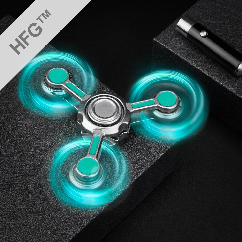 HandyFidgetGround™ Luminous Metal Fidget Spinner