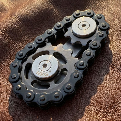 HandyFidgetGround™ Metal Chain Gear Spinner