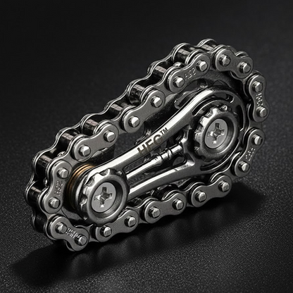 HandyFidgetGround™ Metal Chain Gear Spinner Special Edition