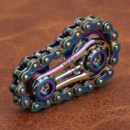 HandyFidgetGround™ Metal Chain Gear Spinner Special Edition