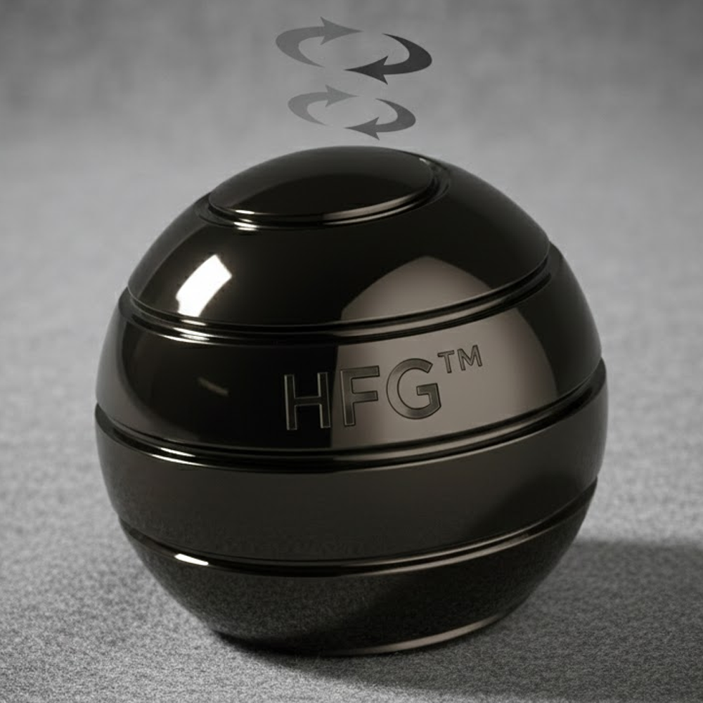 HandyFidgetGround™ Optical Illusion Silent Spinner Ball
