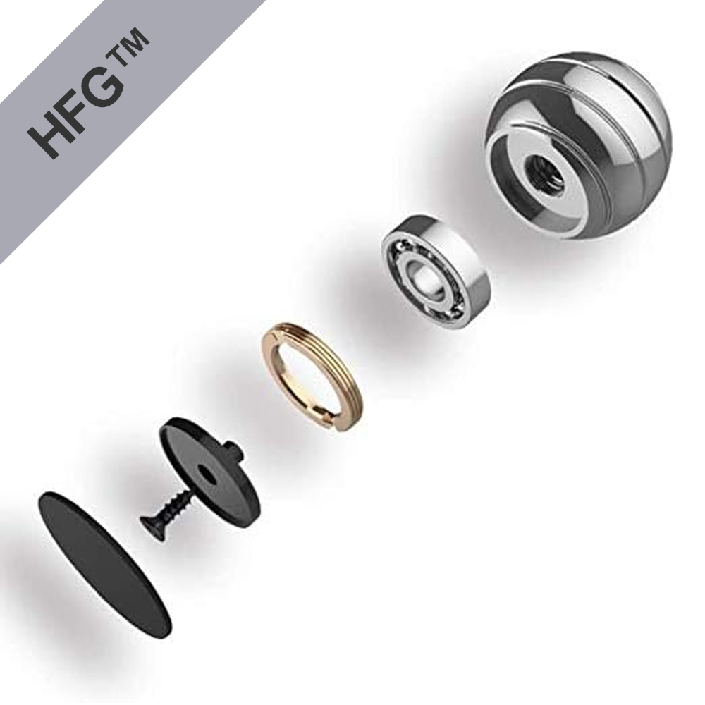 HandyFidgetGround™ Optical Illusion Silent Spinner Ball