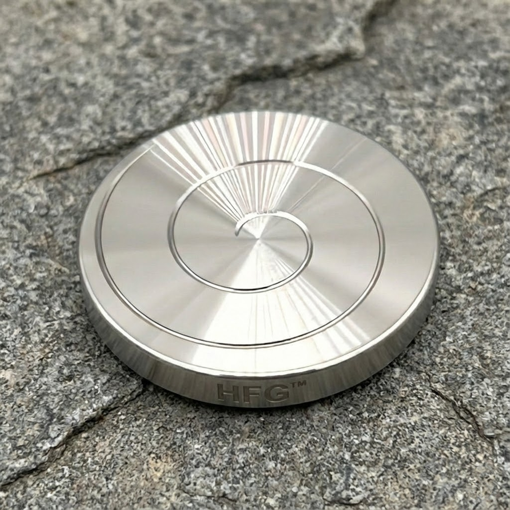 HandyFidgetGround™ Pocket Kinetic FocCoin Desk Spinner