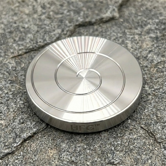 HandyFidgetGround™ Pocket Kinetic FocCoin Desk Spinner