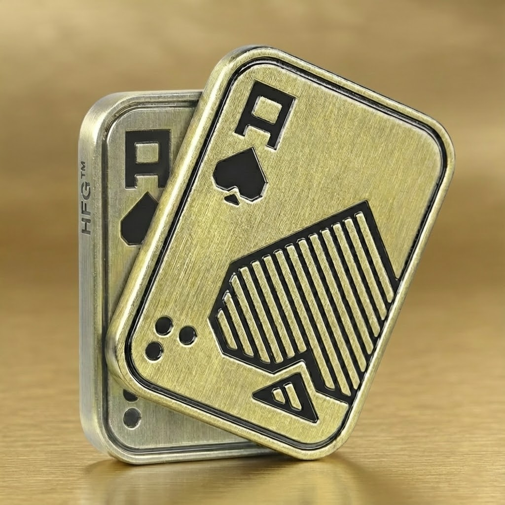 HandyFidgetGround™ Poker Card Fidget Slider