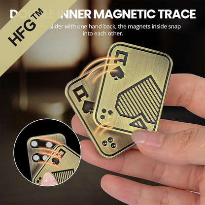 HandyFidgetGround™ Poker Card Fidget Slider