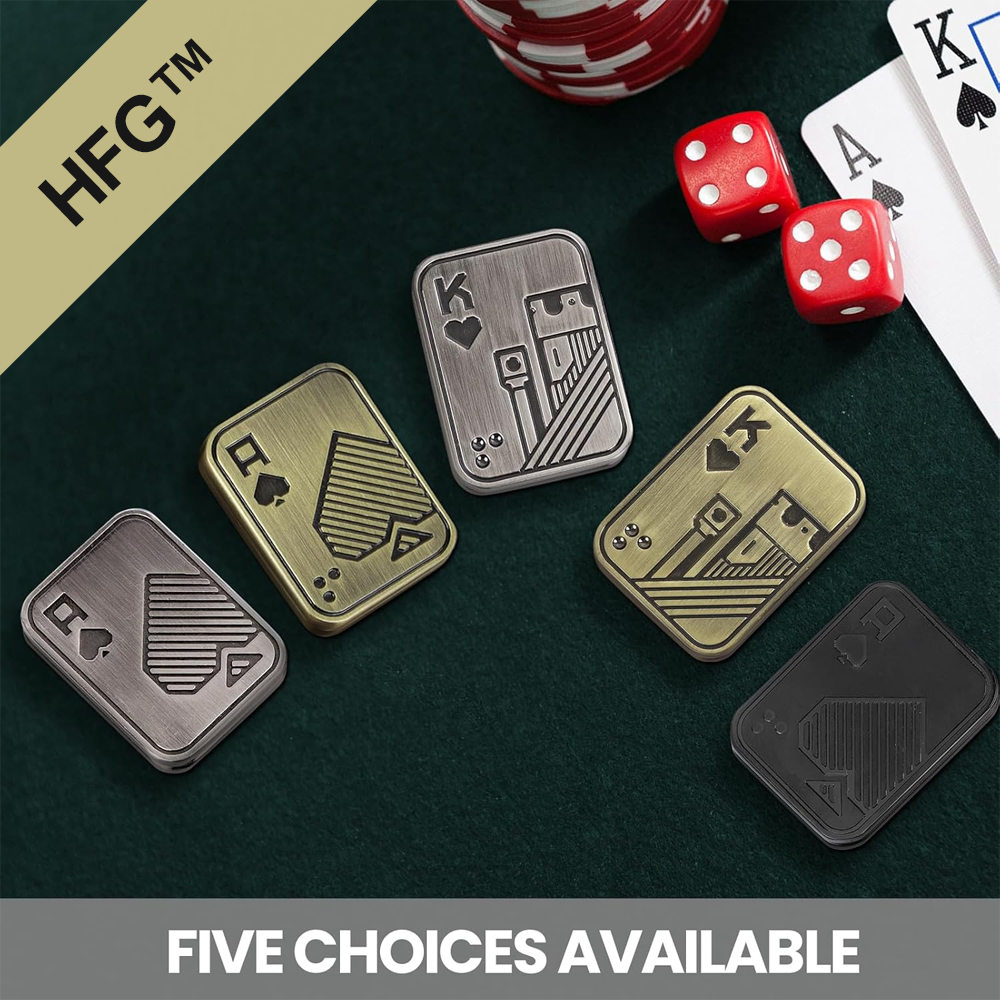 HandyFidgetGround™ Poker Card Fidget Slider