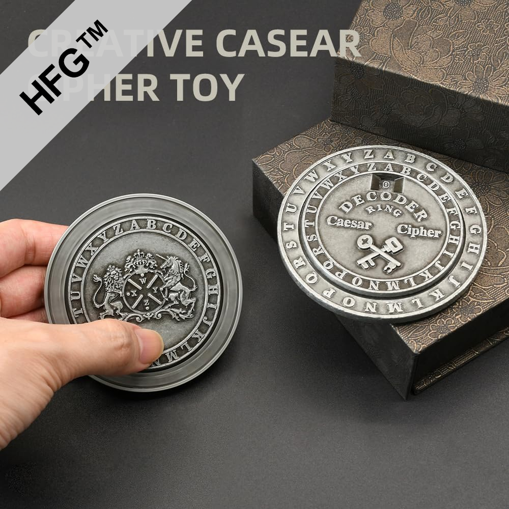 HandyFidgetGround™ Rotating Code Wheel Puzzle Spinner