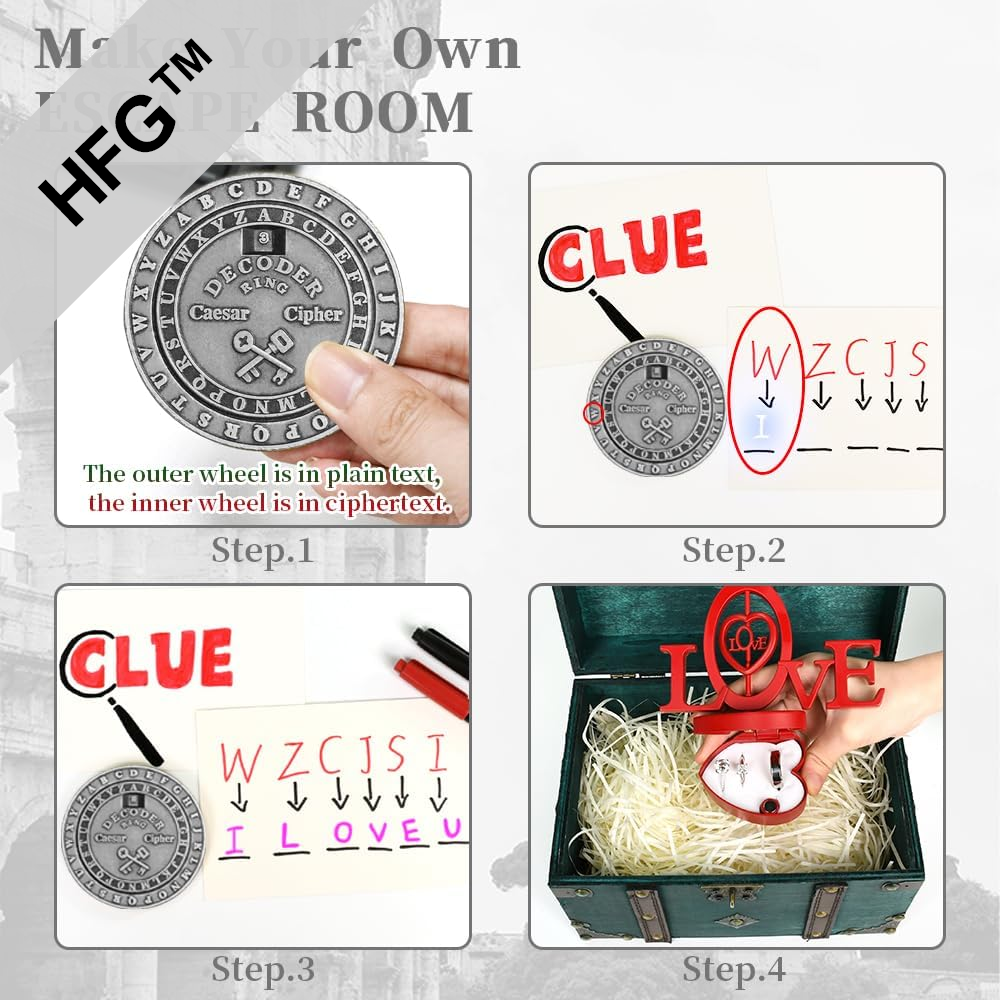 HandyFidgetGround™ Rotating Code Wheel Puzzle Spinner