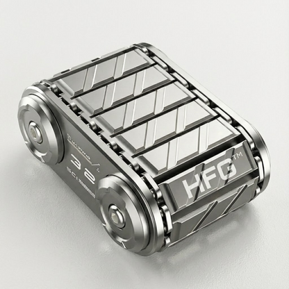 HandyFidgetGround™ Tank Track Heavy Metal Slider