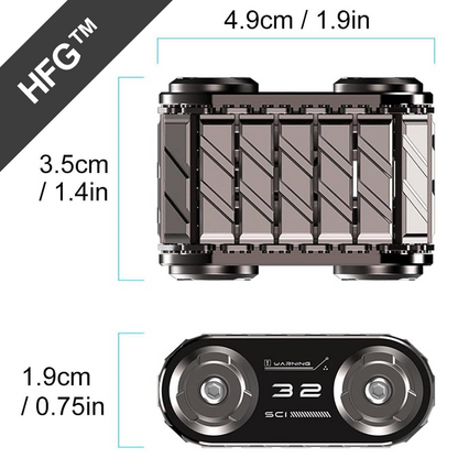 HandyFidgetGround™ Tank Track Heavy Metal Slider