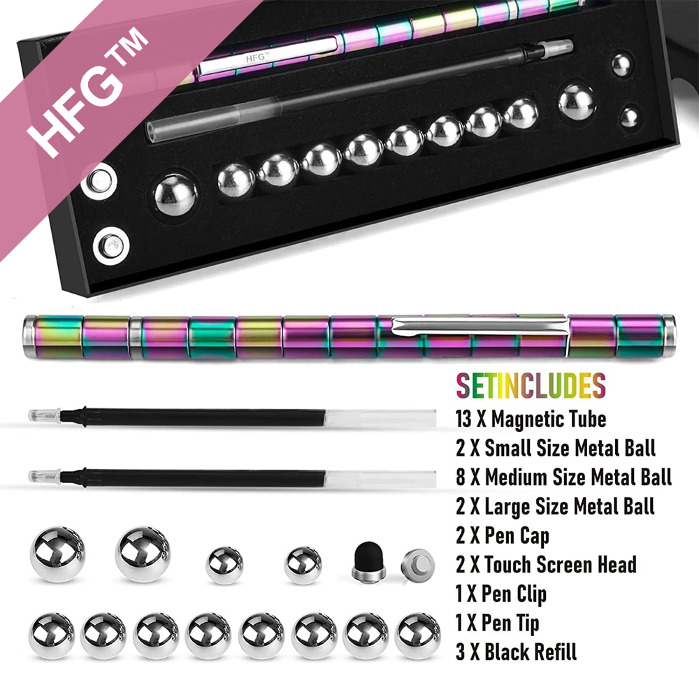 HandyFidgetGround™ Transformable Modular Builder Pen Fidget