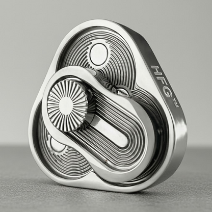 HandyFidgetGround™ Triangle Clover Metal Slider