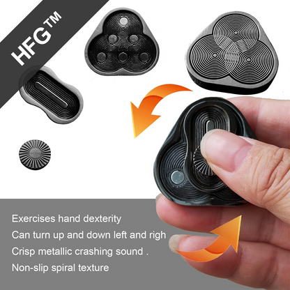 HandyFidgetGround™ Triangle Clover Metal Slider