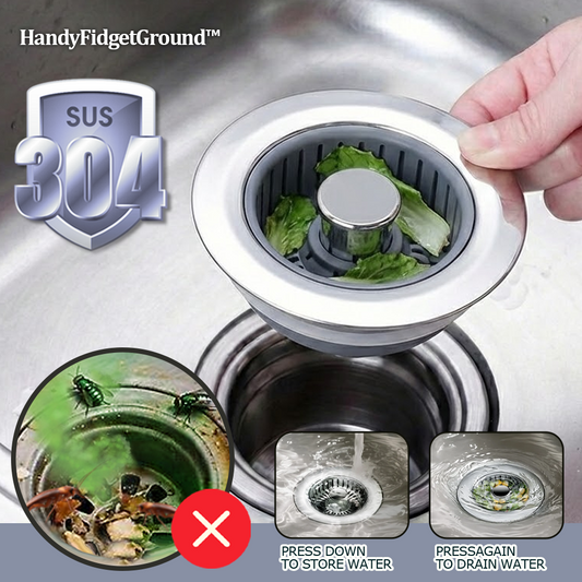 HandyFidgetGround™ Anti-Insect 3-in-1 Seal Tight Strainer Combo