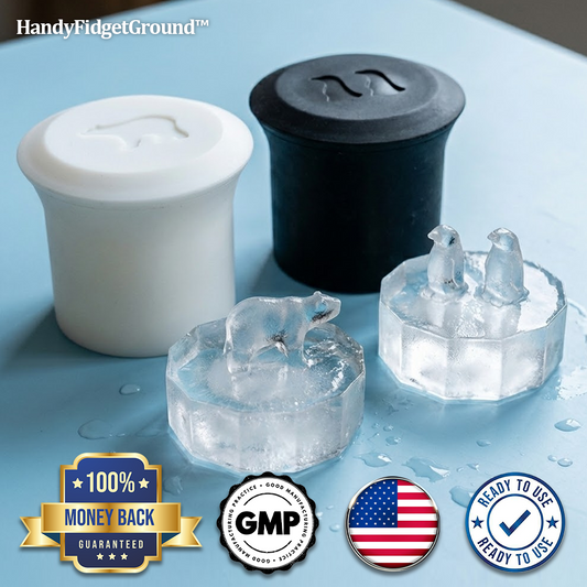 HandyFidgetGround™ ArcticPals Silicone Ice Cube Mold Set