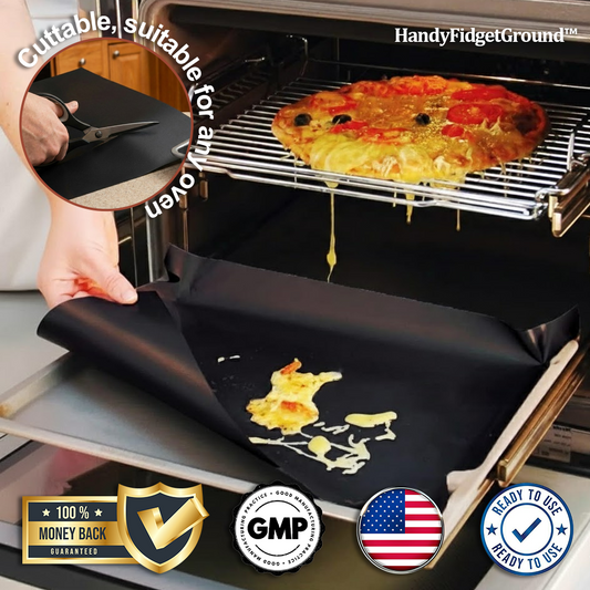 HandyFidgetGround™ BakeSafe Non-Stick Oven Liner