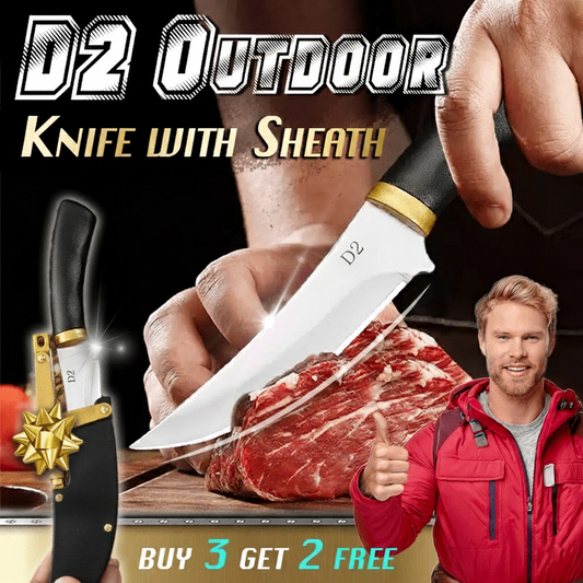 HandyFidgetGround™ D2 All-in-One Swift Cut Portable Knife
