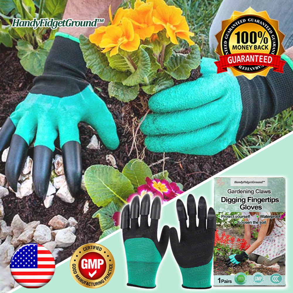 HandyFidgetGround™ Gardening Claws Digging Fingertips Gloves