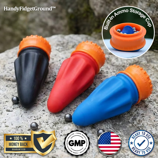 HandyFidgetGround™ MiniShot Pocket Slingshot Launcher