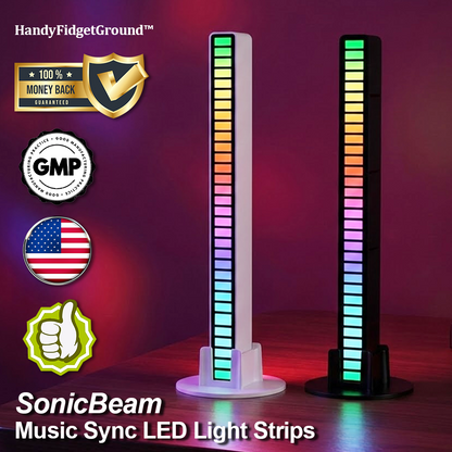 HandyFidgetGround™ SonicBeam Music Sync LED Light Strips