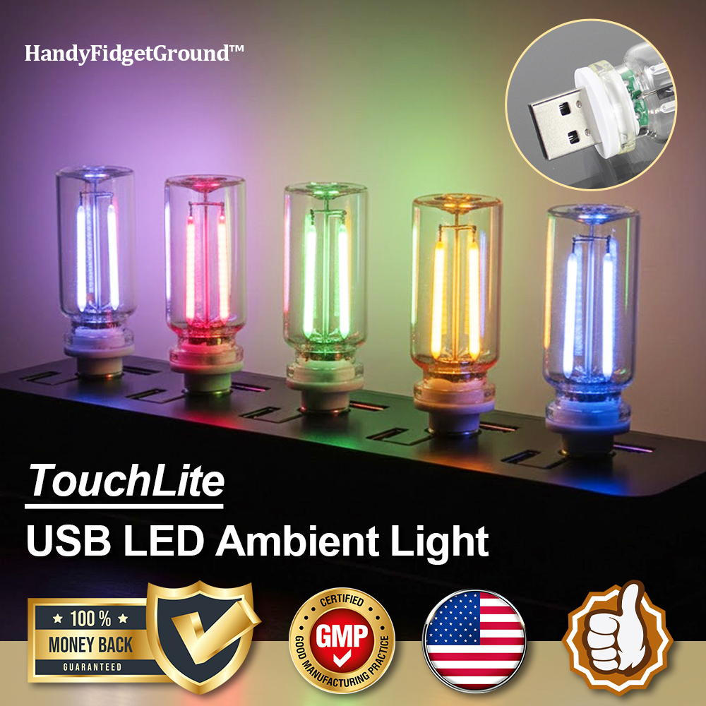HandyFidgetGround™ TouchLite USB LED Ambient Light