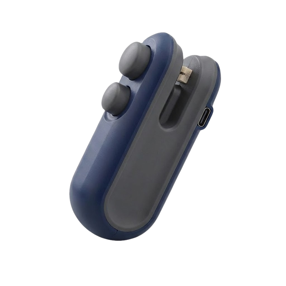 HandyFidgetGround™ FoodLock 2-in-1 Mini Heat Sealer Cutter