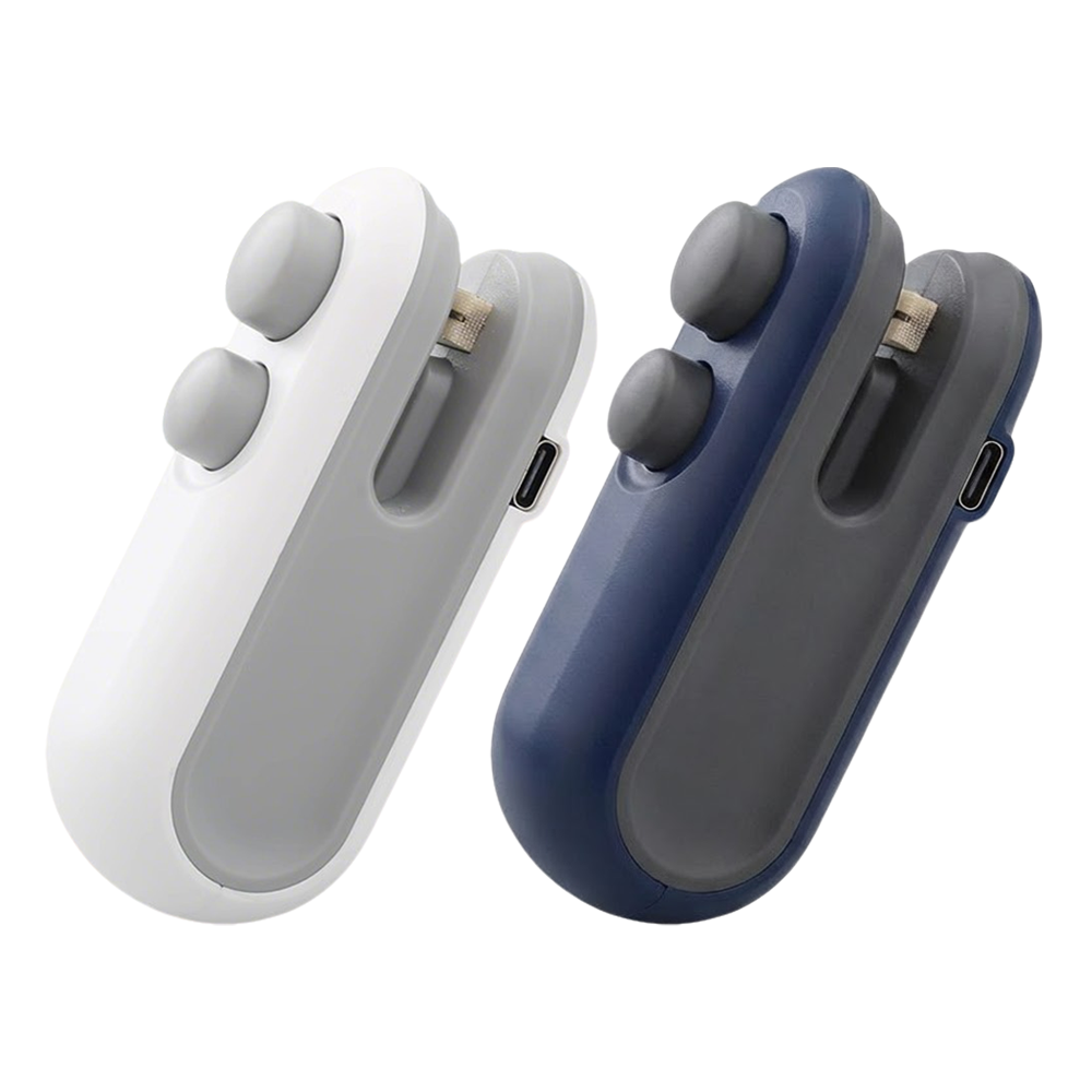 HandyFidgetGround™ FoodLock 2-in-1 Mini Heat Sealer Cutter